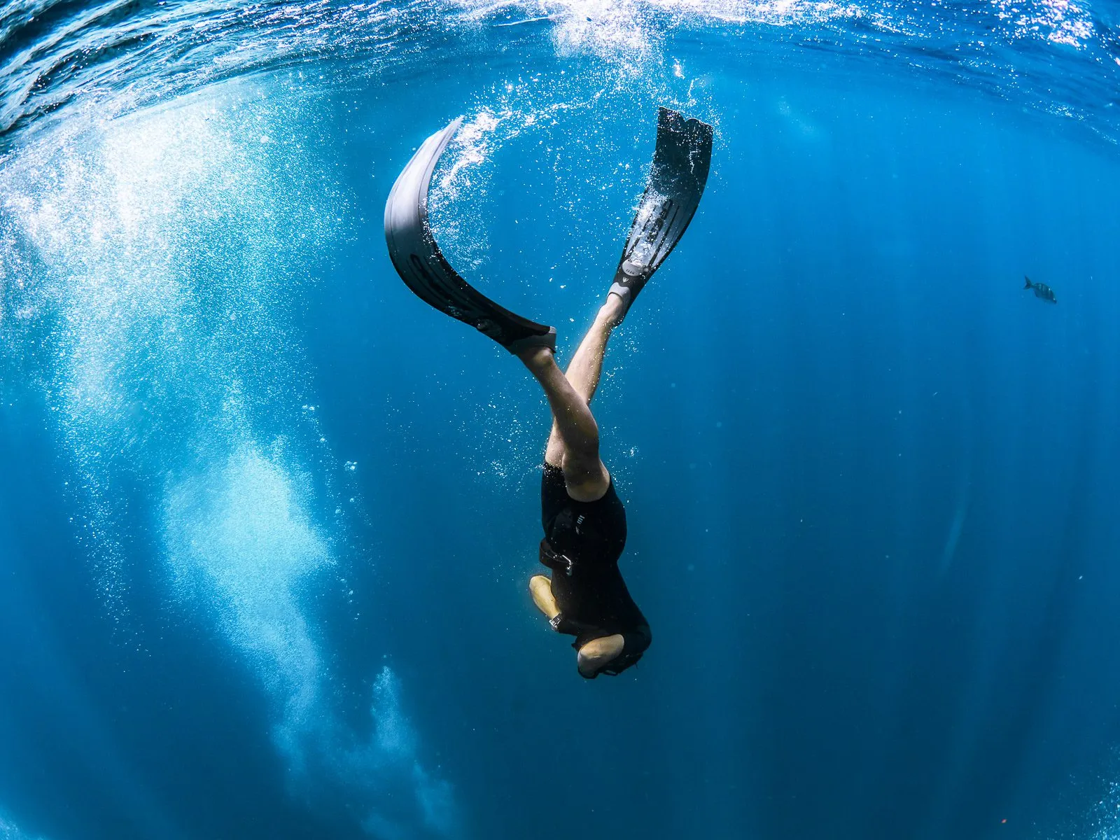 Underwater meditation